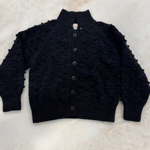 Misha And Puff Black Cardigan Sweater
